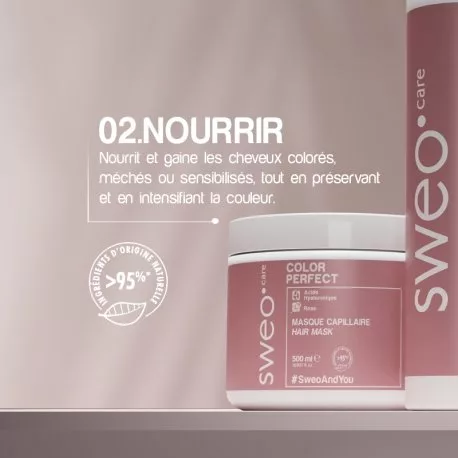 Masque éclat Sweo Care Color Perfect Nouveau packaging – Image 2