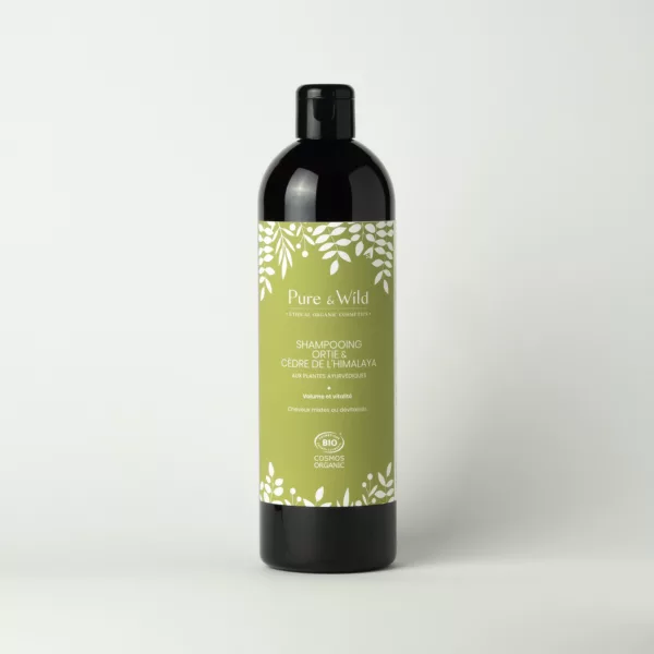 SHAMPOOING ORTIE & CEDRE DE L’HIMALAYA aux plantes ayurvédiques-bio