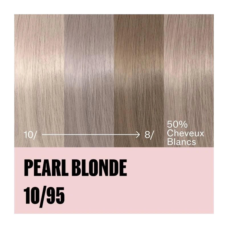 Coloration naturelle Supernatural Color Blond Très Très Clair Fumé Acajou 10/95 Wella 120g – Image 3