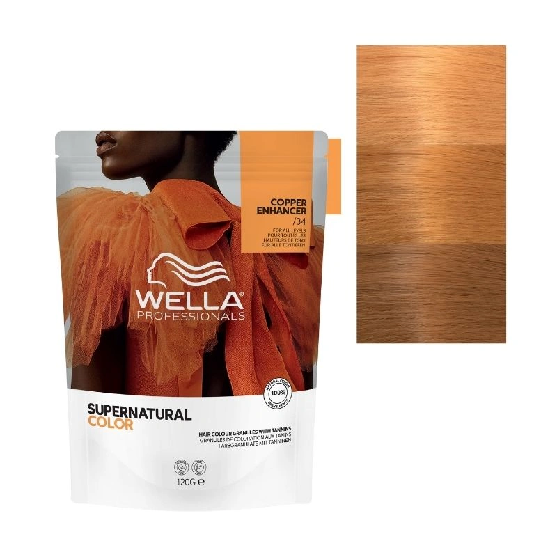 Coloration naturelle Supernatural Color Doré Cuivré /34 Wella 120g