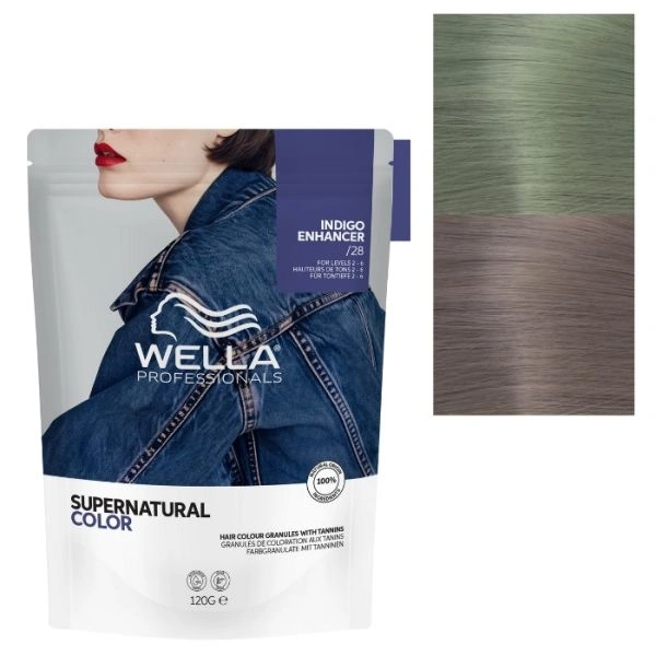 Coloration naturelle Supernatural Color Mat Perlé (bleu-vert) /28 Wella 120g