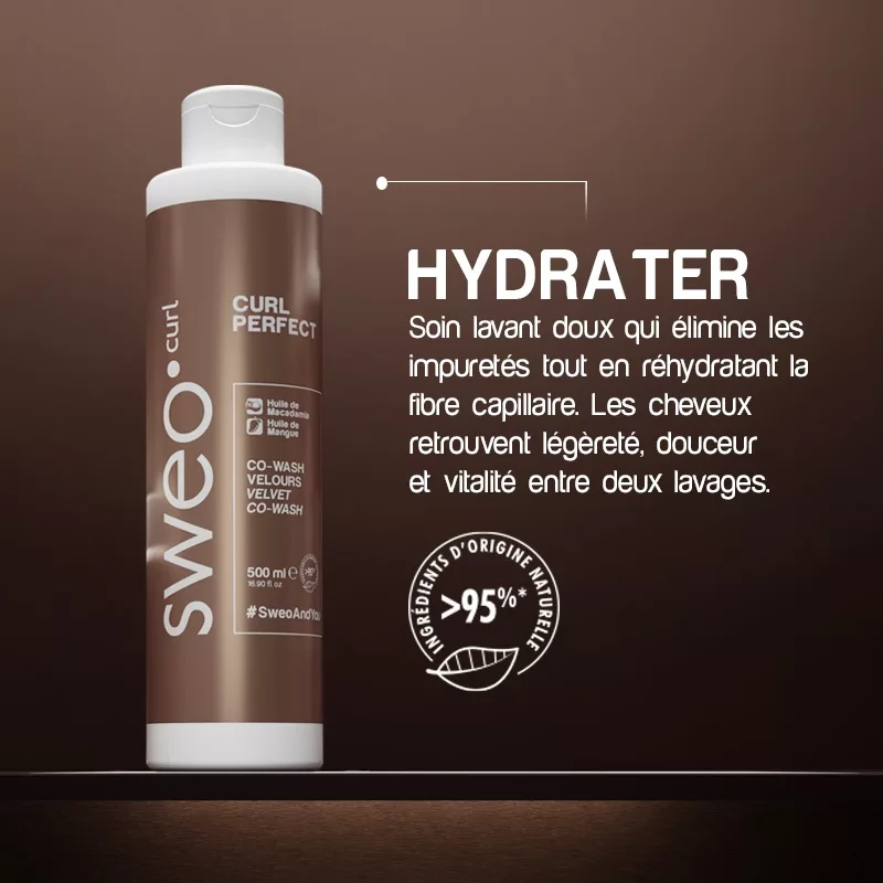 Shampoing conditionneur co-wash Curl Perfect Sweo.Curl – Image 3