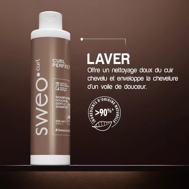 Shampoing douceur cheveux bouclés Curl Perfect Sweo.Curl – Image 2